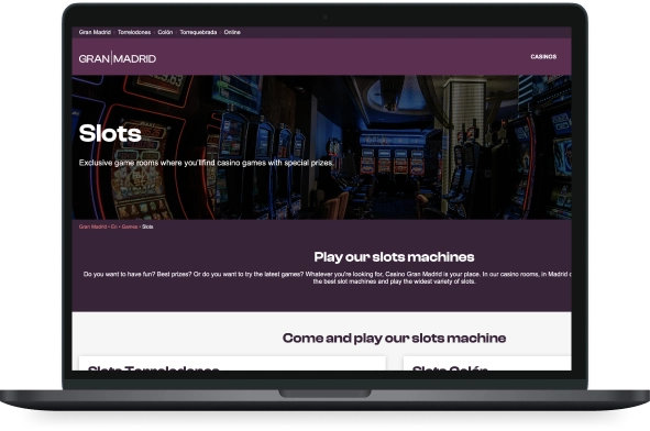 Casino Gran Madrid Online Desktop