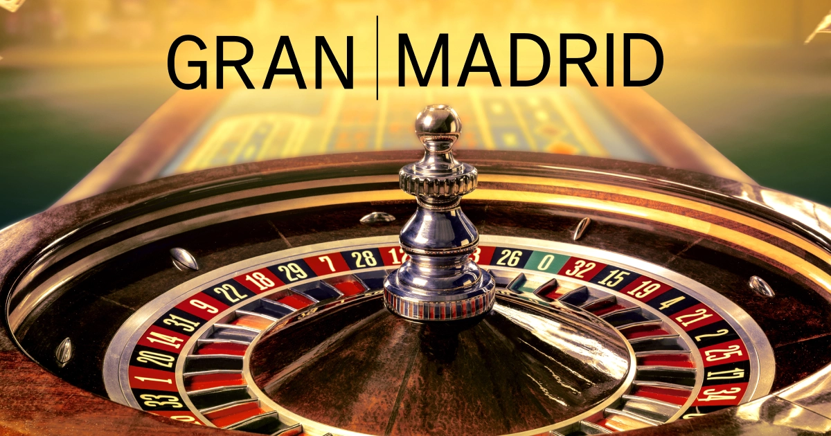 Interfaz de usuario del casino online Gran Casino Madrid mostrando juegos de ruleta y tragamonedas